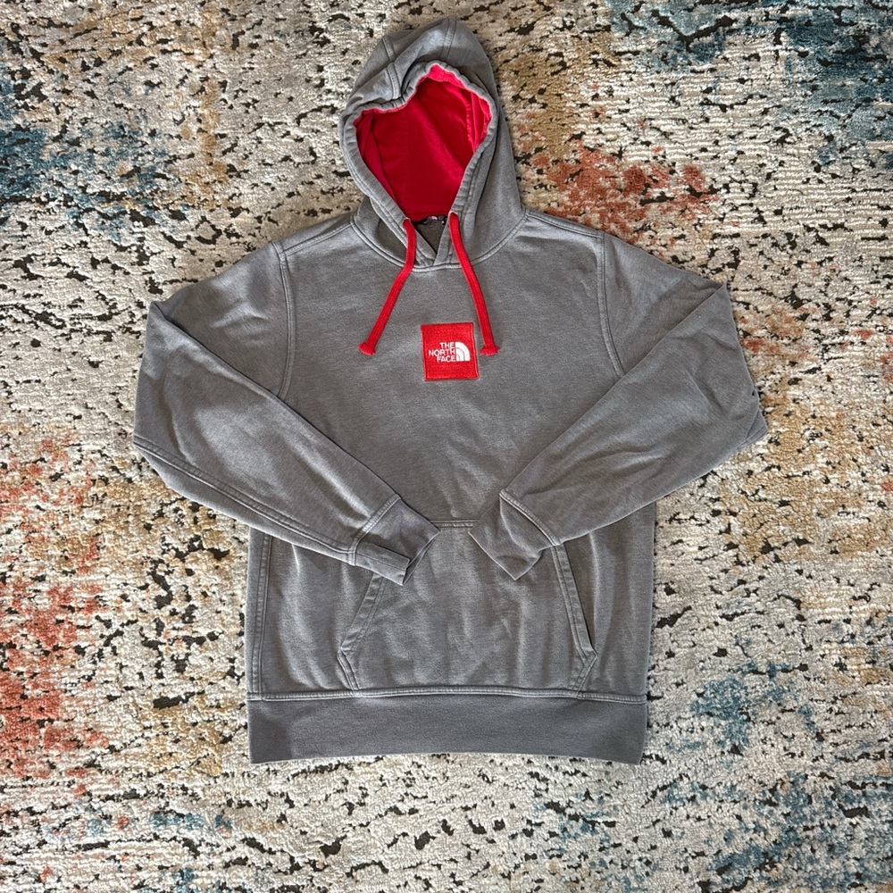 The North Face Box Logo Hoodie Size Medium